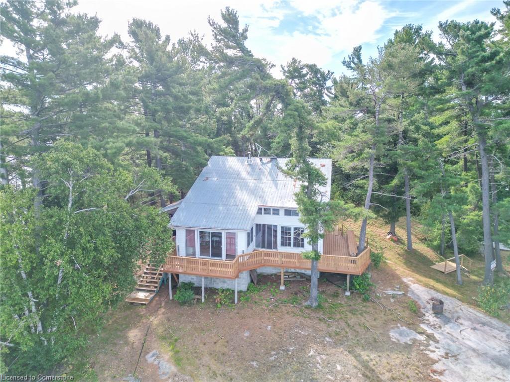 Wl106-1 Loudon Island, Nipissing, ON - Outdoor With Deck Patio Veranda