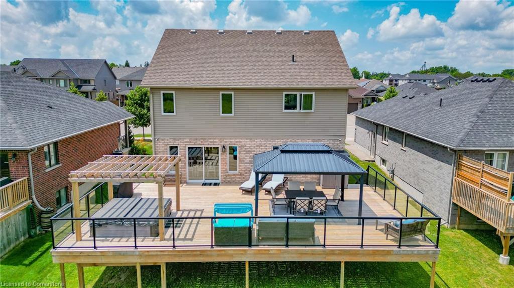 122 Bridge Crescent, Palmerston, ON - Outdoor With Deck Patio Veranda
