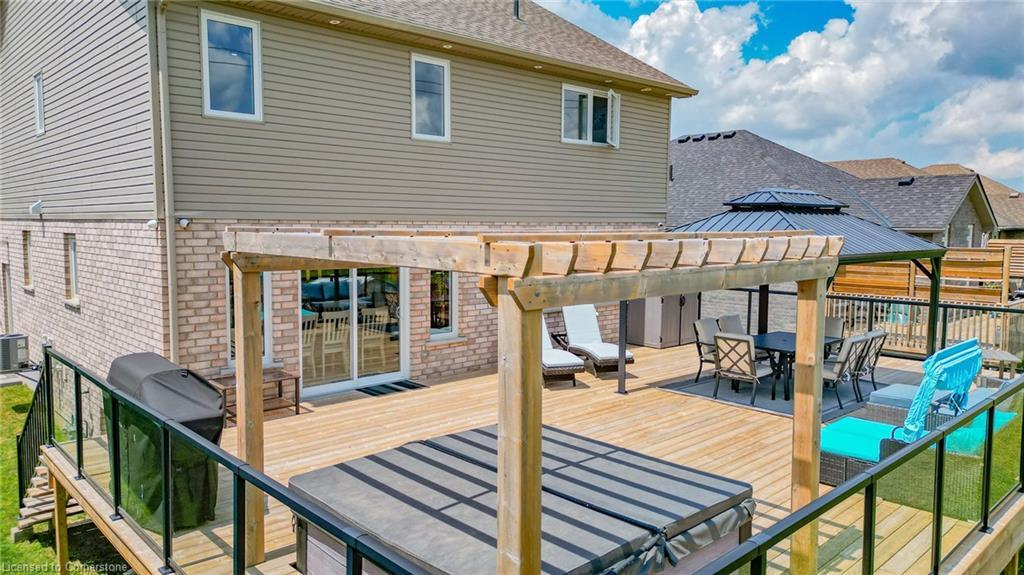122 Bridge Crescent, Palmerston, ON - Outdoor With Deck Patio Veranda With Exterior
