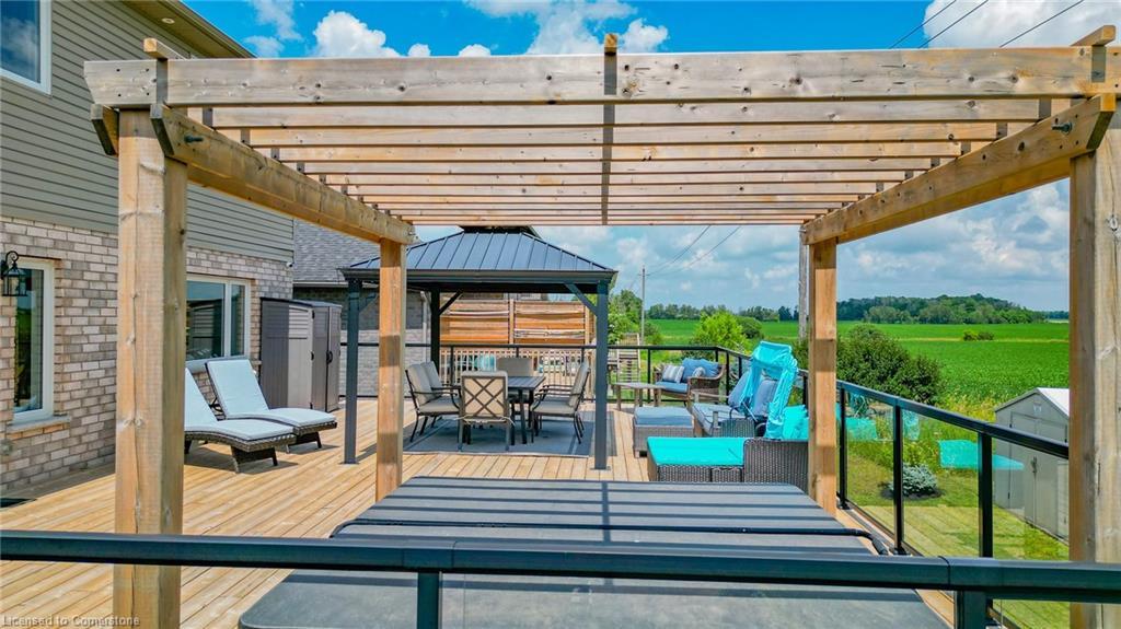 122 Bridge Crescent, Palmerston, ON - Outdoor With Deck Patio Veranda With Exterior