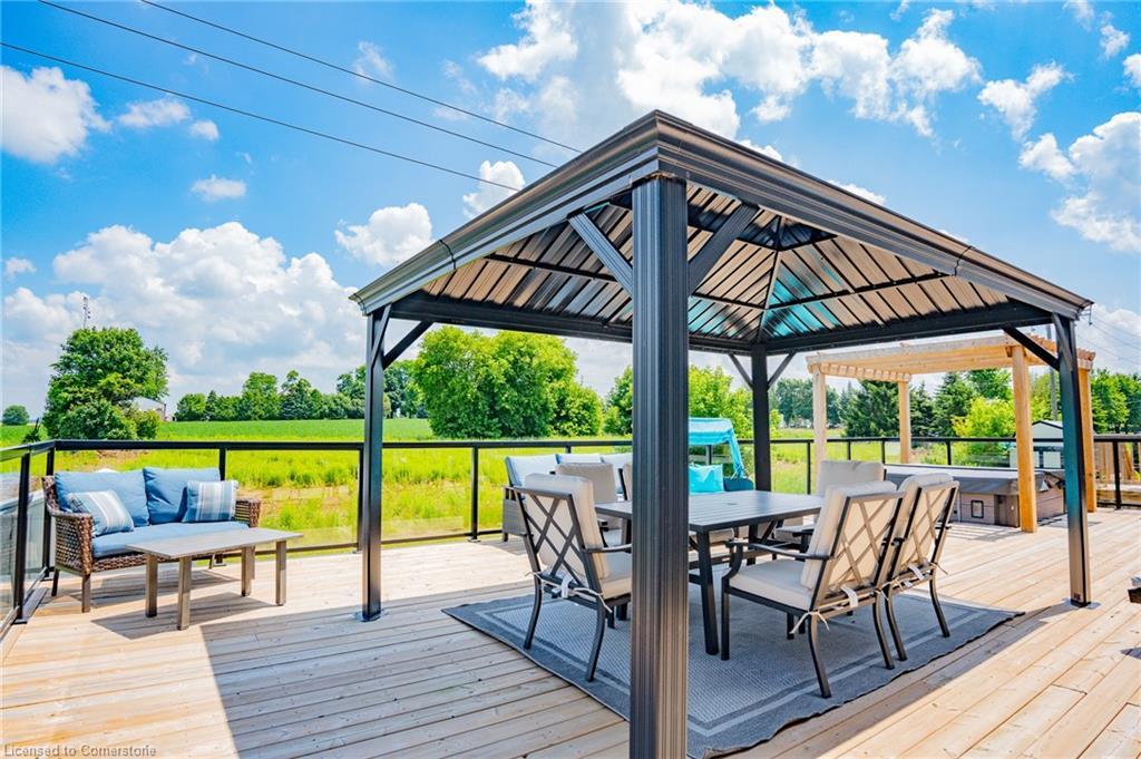 122 Bridge Crescent, Palmerston, ON - Outdoor With Deck Patio Veranda