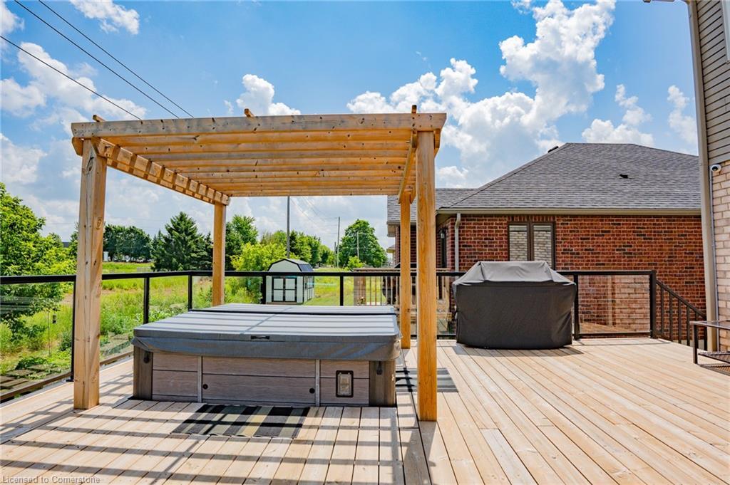 122 Bridge Crescent, Palmerston, ON - Outdoor With Deck Patio Veranda With Exterior