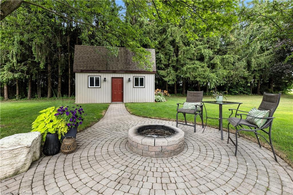 404996 Beaconsfield Road, Burgessville, ON - Outdoor With Deck Patio Veranda