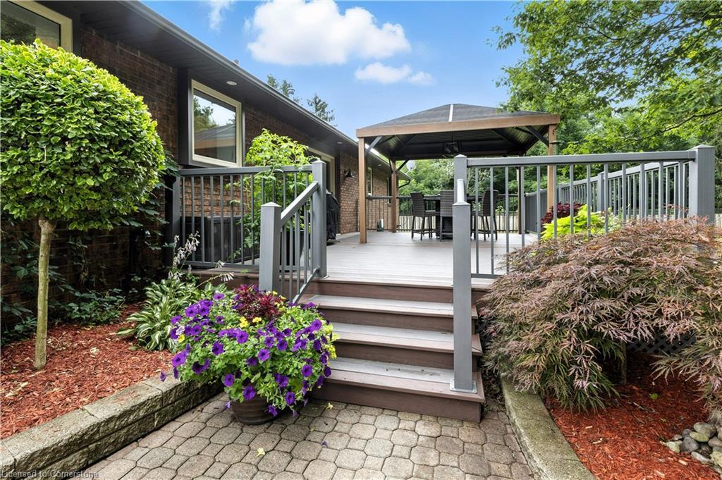 404996 Beaconsfield Road, Burgessville, ON - Outdoor With Deck Patio Veranda