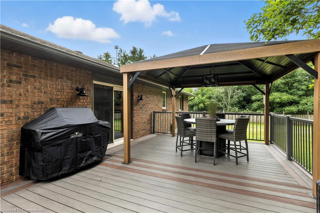 404996 Beaconsfield Road, Burgessville, ON - Outdoor With Deck Patio Veranda With Exterior
