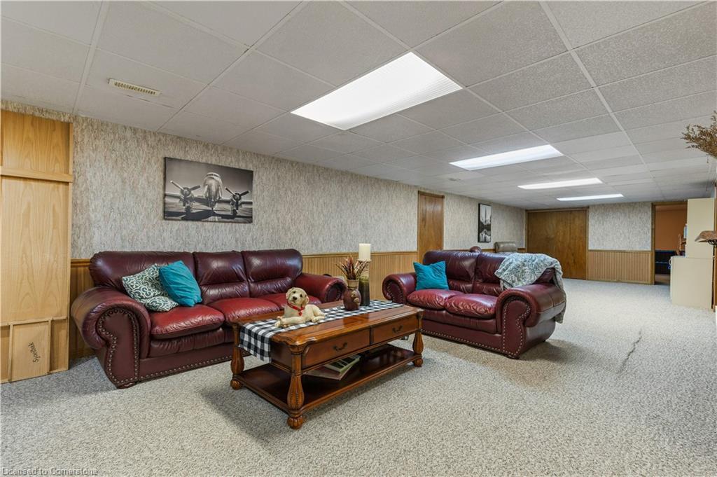 404996 Beaconsfield Road, Burgessville, ON - Indoor Photo Showing Basement