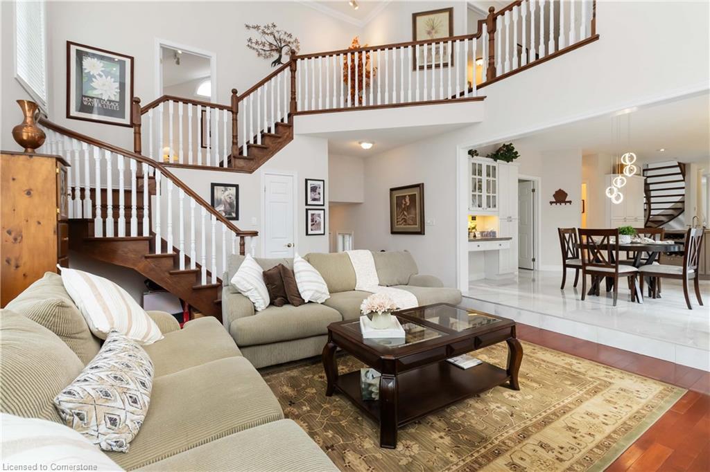 1401 Tamworth Court, Burlington, ON - Indoor Photo Showing Living Room