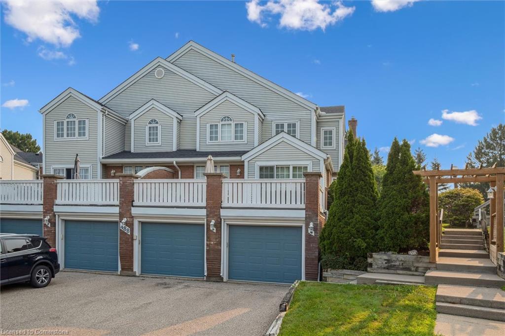 4-488 Beechwood Drive, Waterloo, ON - Outdoor With Deck Patio Veranda With Facade