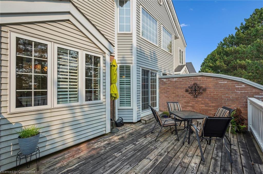 4-488 Beechwood Drive, Waterloo, ON - Outdoor With Deck Patio Veranda