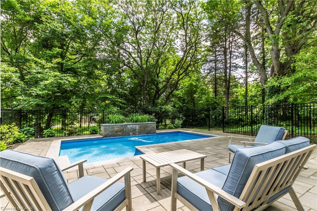 6353 Mcniven Road, Burlington, ON - Outdoor With In Ground Pool With Backyard
