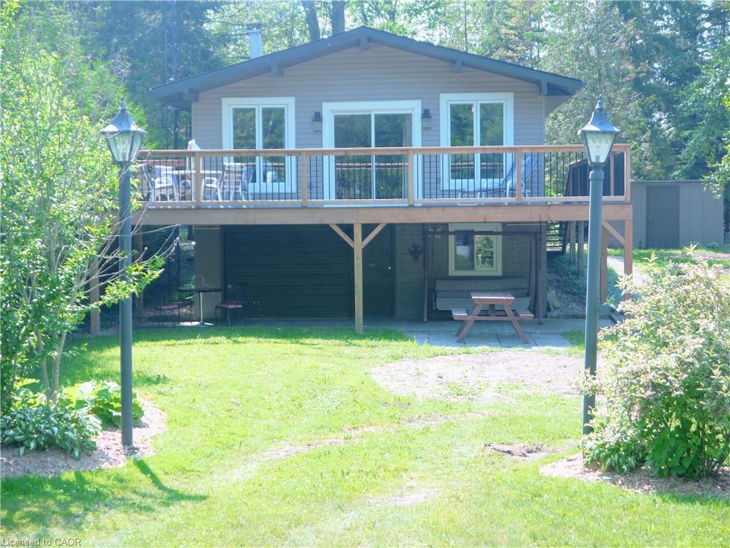 313 Spruce Crescent, Ripley, ON - Outdoor With Deck Patio Veranda
