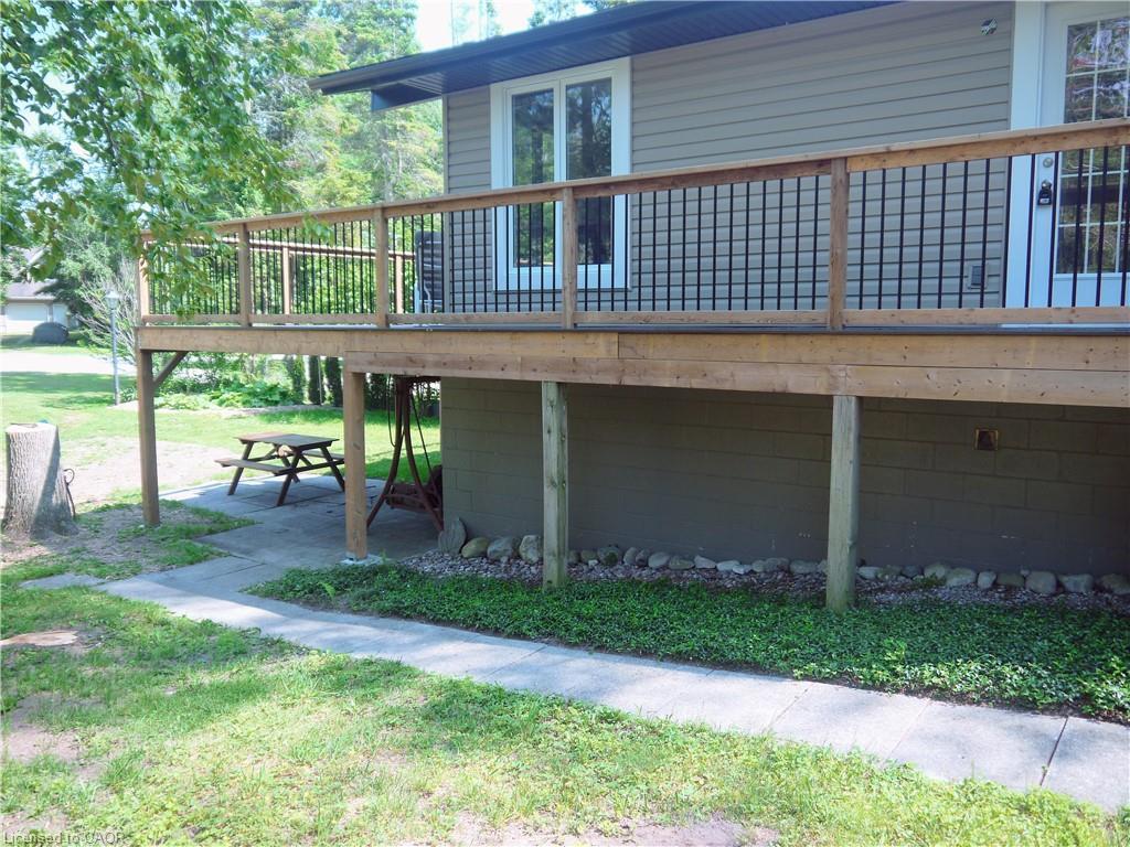 313 Spruce Crescent, Ripley, ON - Outdoor With Deck Patio Veranda