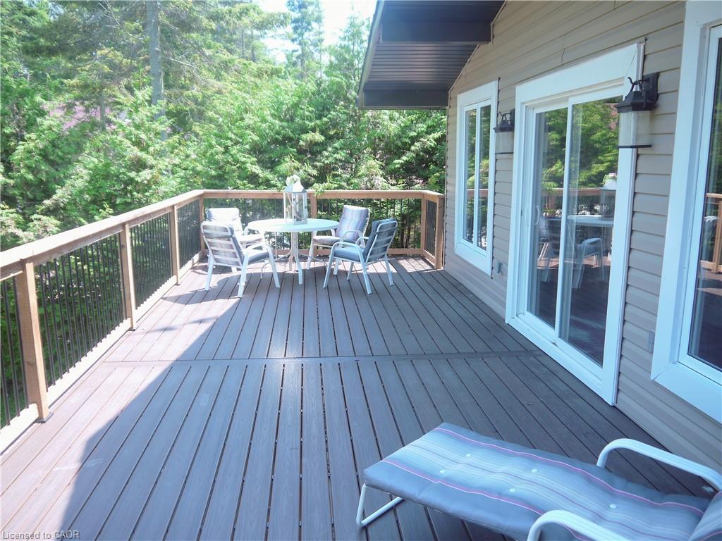 313 Spruce Crescent, Ripley, ON - Outdoor With Deck Patio Veranda With Exterior