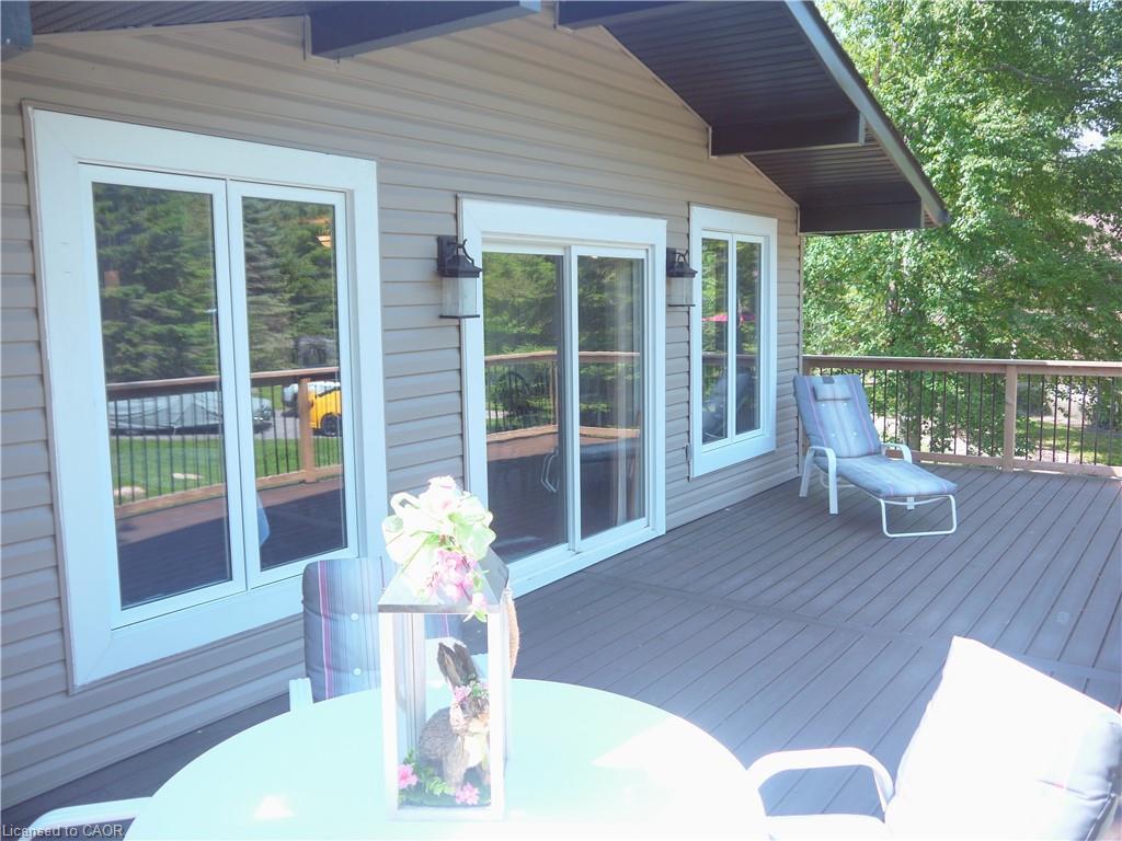 313 Spruce Crescent, Ripley, ON - Outdoor With Deck Patio Veranda With Exterior
