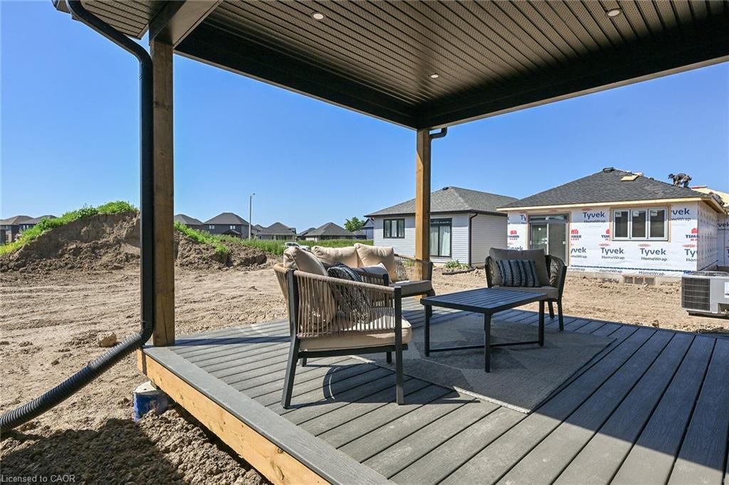 160 Craddock Boulevard, Jarvis, ON - Outdoor With Deck Patio Veranda With Exterior