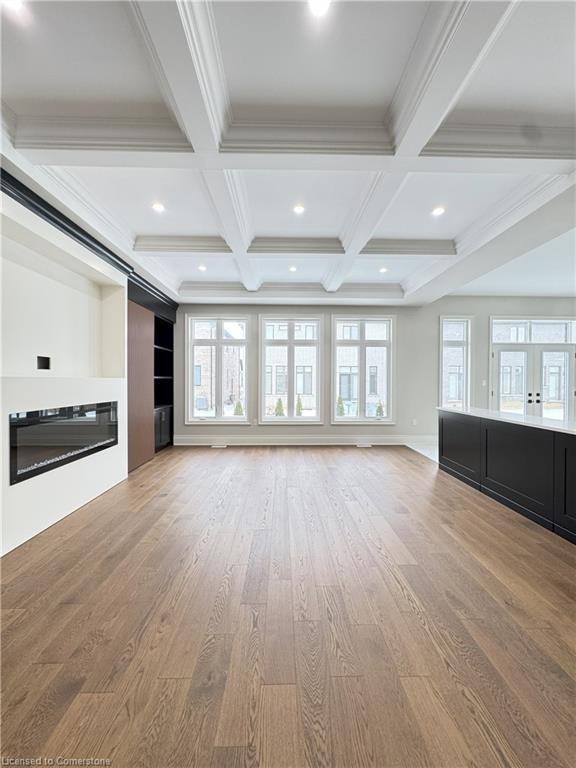 143 Klein Circle, Ancaster, ON - Indoor Photo Showing Other Room With Fireplace