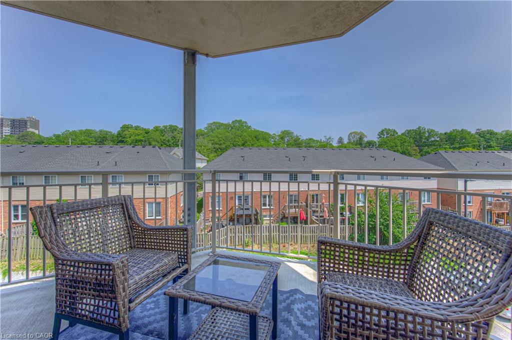 407-155 Water Street S, Cambridge, ON - Outdoor With Deck Patio Veranda With Exterior