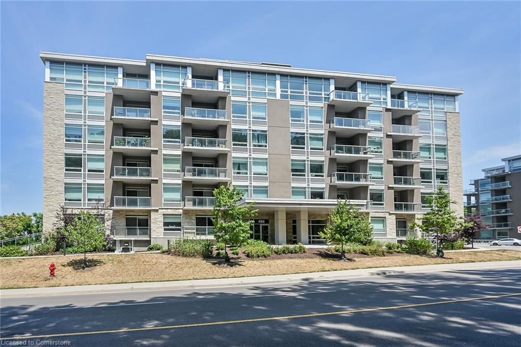307-455 Charlton Avenue E, Hamilton, ON - Outdoor With Balcony With Facade