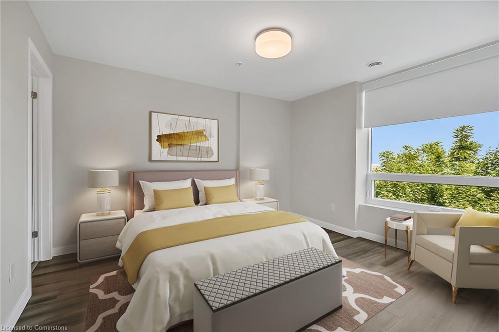 307-455 Charlton Avenue E, Hamilton, ON - Indoor Photo Showing Bedroom