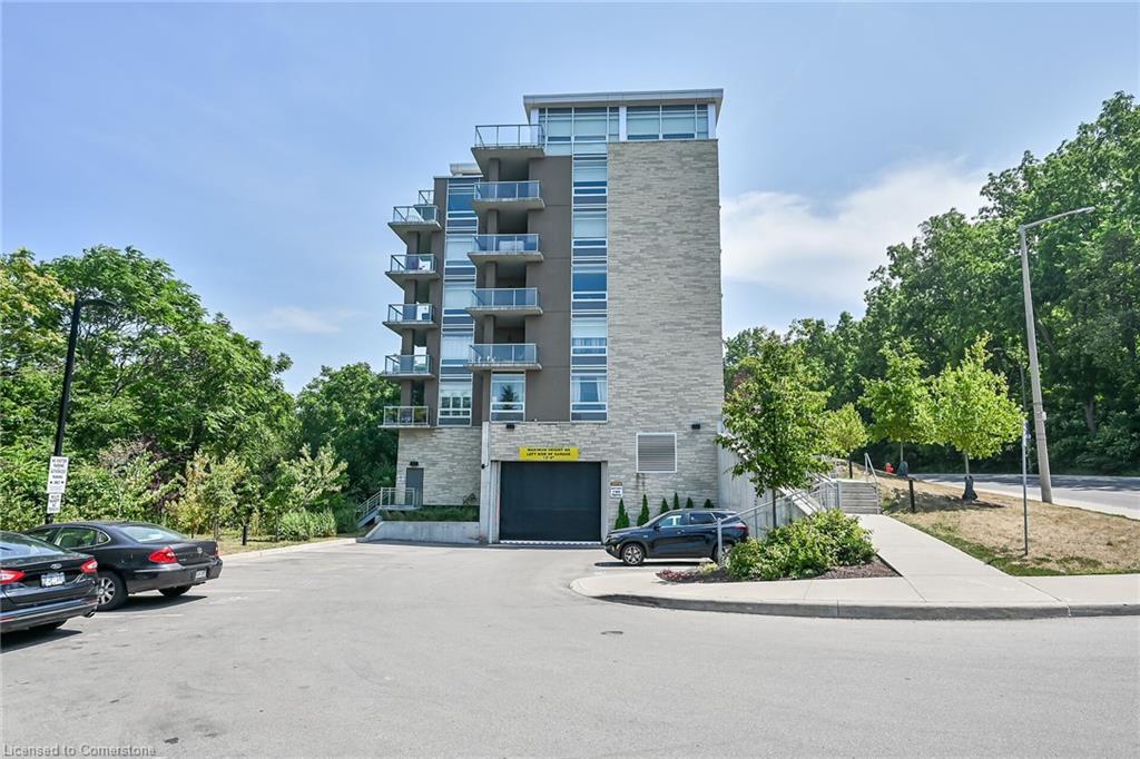 307-455 Charlton Avenue E, Hamilton, ON - Outdoor With Balcony With Facade