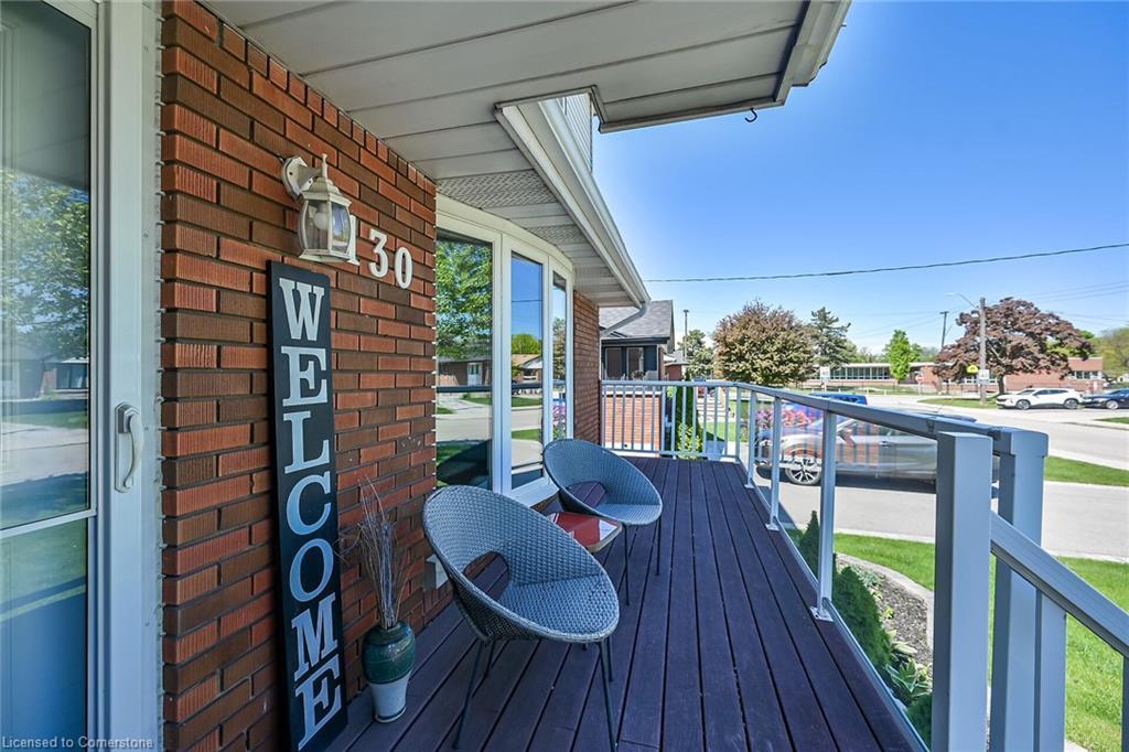 130 West 26Th Street, Hamilton, ON - Outdoor With Deck Patio Veranda With Exterior