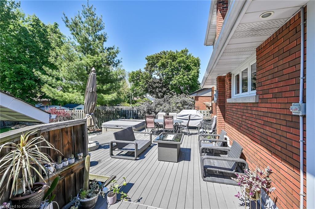 130 West 26Th Street, Hamilton, ON - Outdoor With Deck Patio Veranda