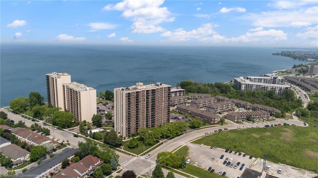 1605-301 Frances Avenue, Stoney Creek, ON - Outdoor With Body Of Water With View