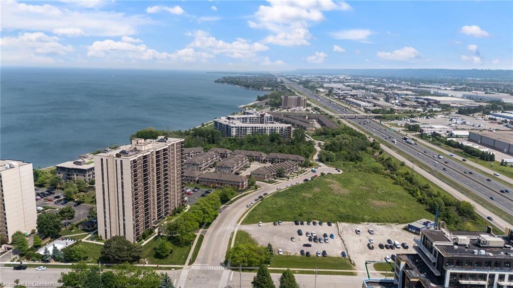 1605-301 Frances Avenue, Stoney Creek, ON - Outdoor With Body Of Water With View