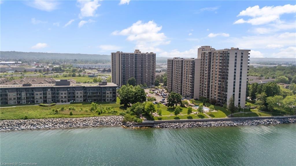 1605-301 Frances Avenue, Stoney Creek, ON - Outdoor With Body Of Water With View