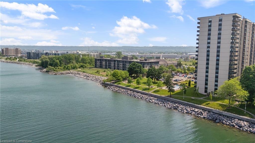 1605-301 Frances Avenue, Stoney Creek, ON - Outdoor With Body Of Water With View