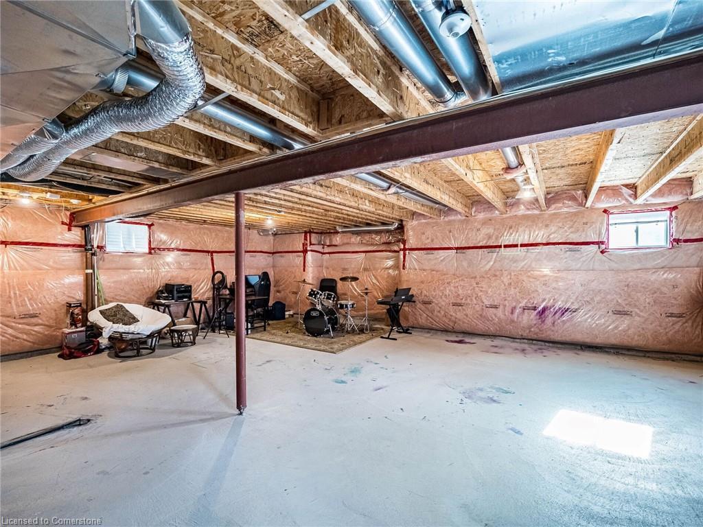 416 Gooch Crescent, Milton, ON - Indoor Photo Showing Basement