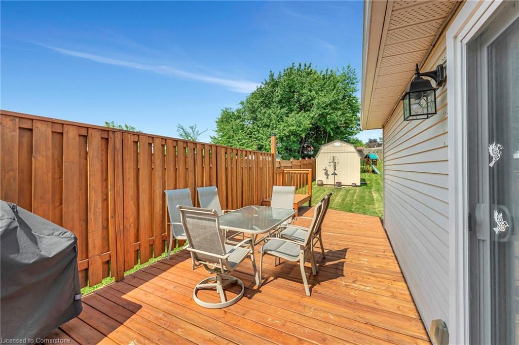 375 Elliott Street, Cambridge, ON - Outdoor With Deck Patio Veranda With Exterior