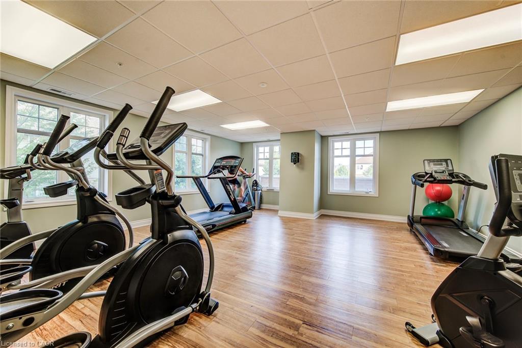401-2 Colonial Drive, Guelph, ON - Indoor Photo Showing Gym Room
