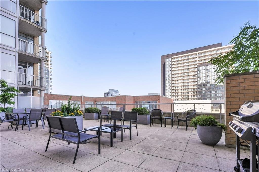 802-191 King Street S, Waterloo, ON - Outdoor With Balcony