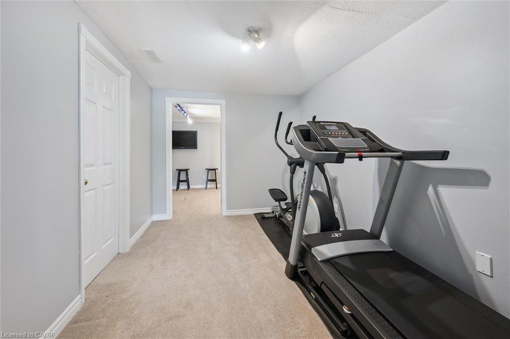 114 Delavan Drive, Cambridge, ON - Indoor Photo Showing Gym Room