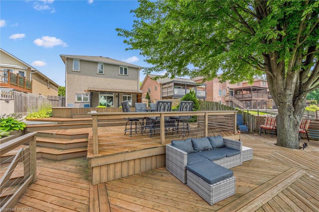 114 Delavan Drive, Cambridge, ON - Outdoor With Deck Patio Veranda With Exterior