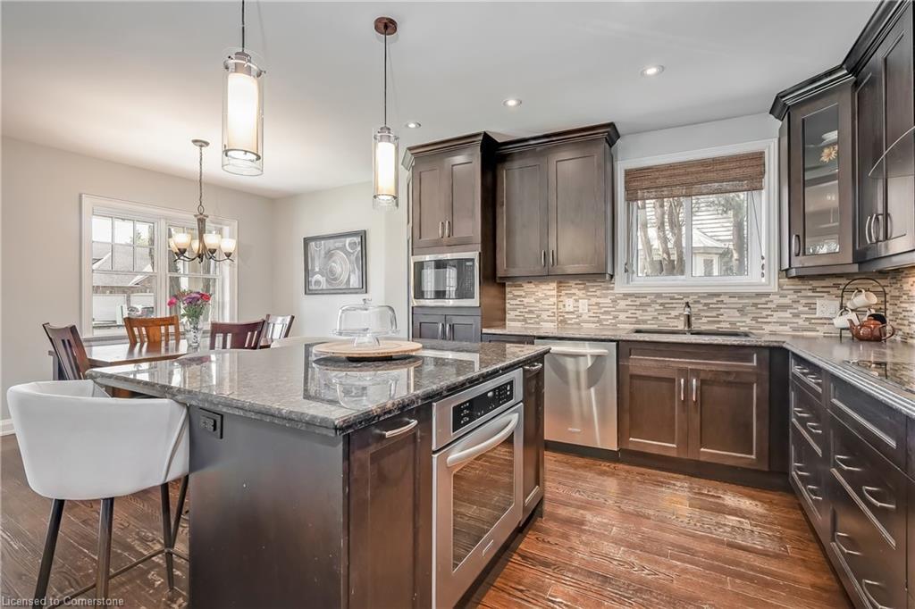 1153 Bellview Street, Burlington, ON - Indoor Photo Showing Kitchen With Stainless Steel Kitchen With Upgraded Kitchen