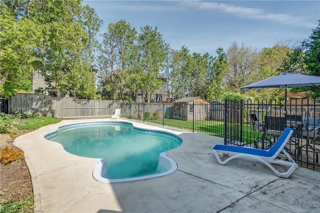1153 Bellview Street, Burlington, ON - Outdoor With In Ground Pool With Backyard