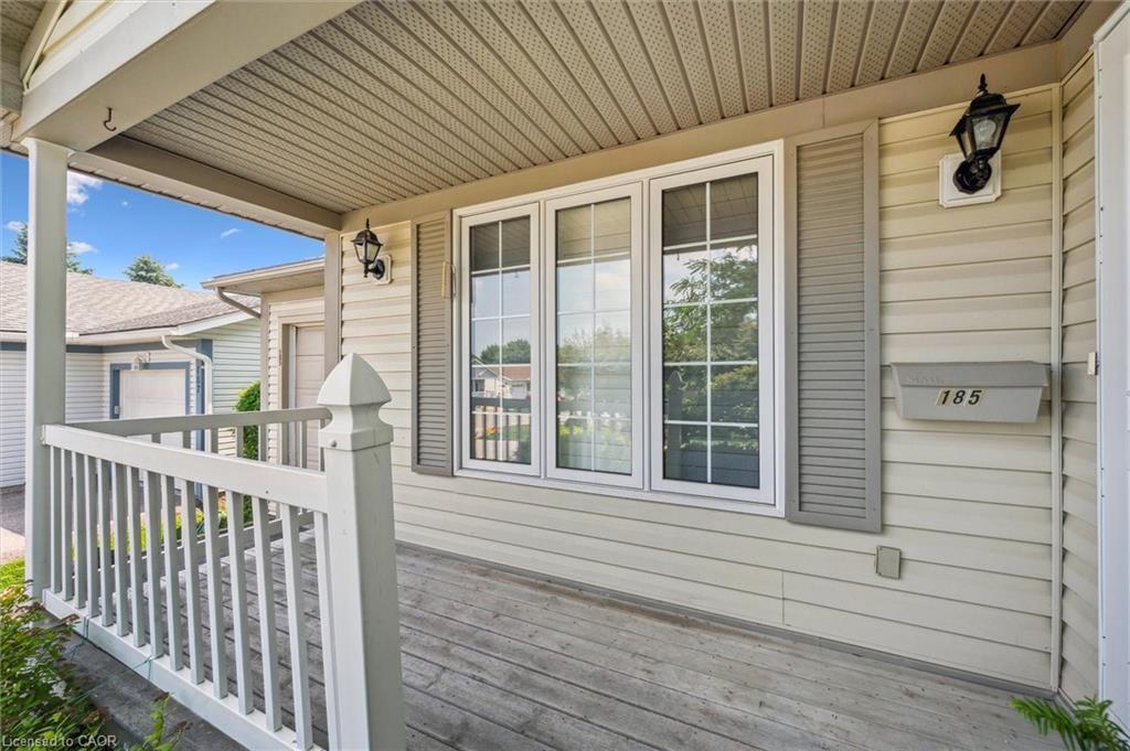 185 Wesley Crescent, Waterloo, ON - Outdoor With Deck Patio Veranda With Exterior