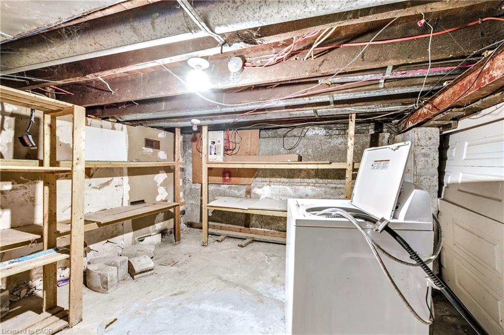 381 Herkimer Street, Hamilton, ON - Indoor Photo Showing Basement