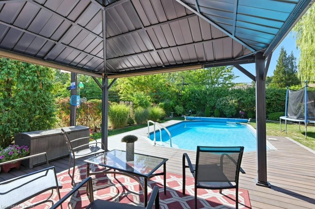 478 East 37Th Street, Hamilton, ON - Outdoor With In Ground Pool With Deck Patio Veranda