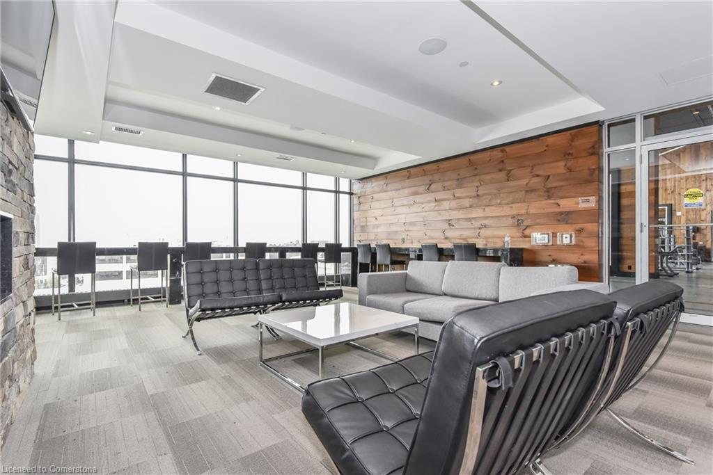 T1-1901-330 Phillip Street S, Waterloo, ON - Indoor With Fireplace