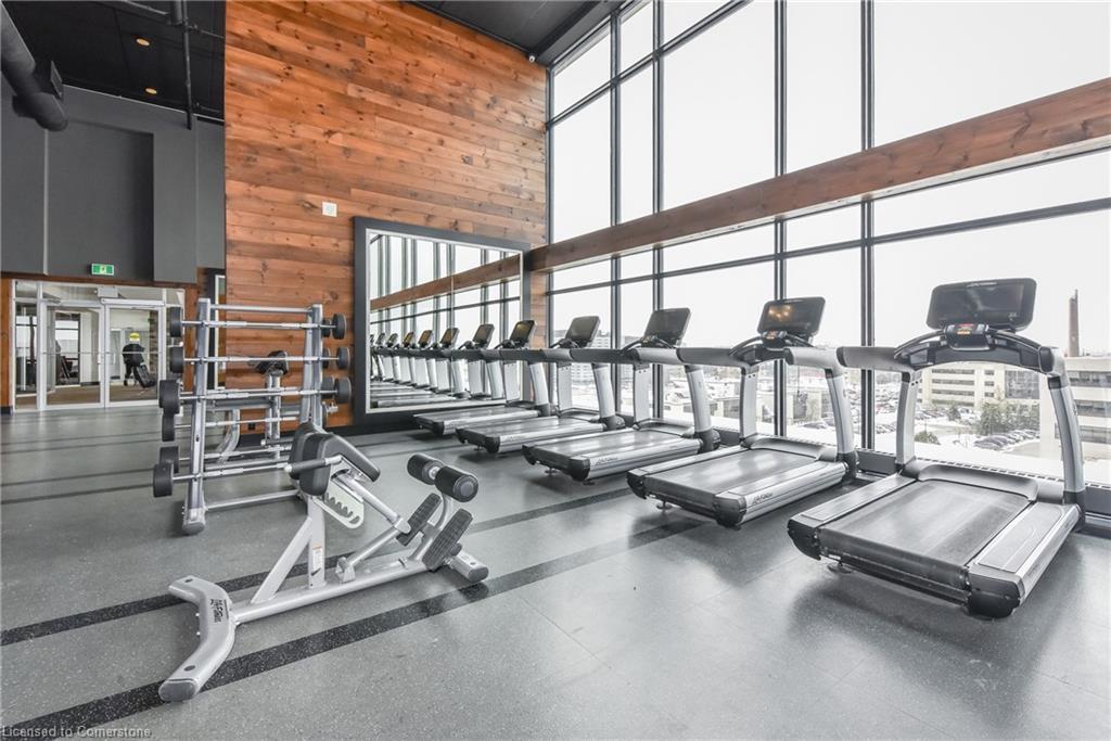 T1-1901-330 Phillip Street S, Waterloo, ON - Indoor Photo Showing Gym Room