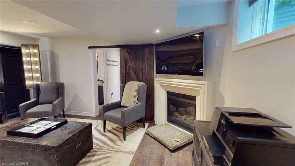 131 Mcpherson Road, Caledon, ON - Indoor Photo Showing Living Room With Fireplace