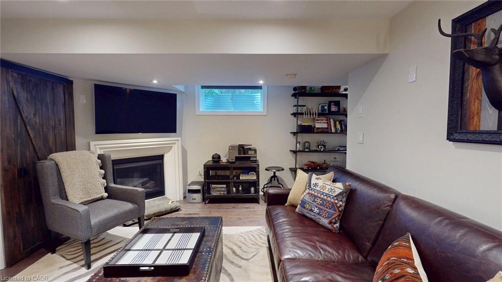 131 Mcpherson Road, Caledon, ON - Indoor Photo Showing Living Room With Fireplace