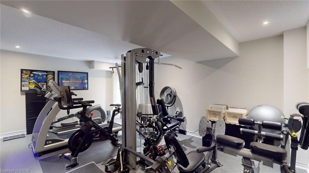 131 Mcpherson Road, Caledon, ON - Indoor Photo Showing Gym Room