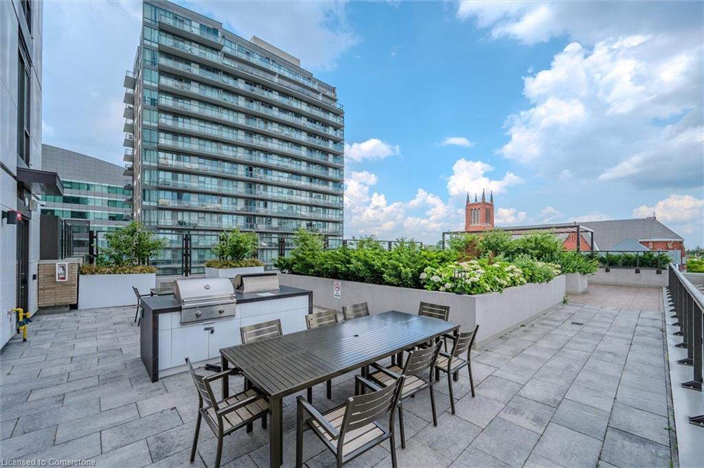 323-55 Duke Street, Kitchener, ON - Outdoor With Deck Patio Veranda