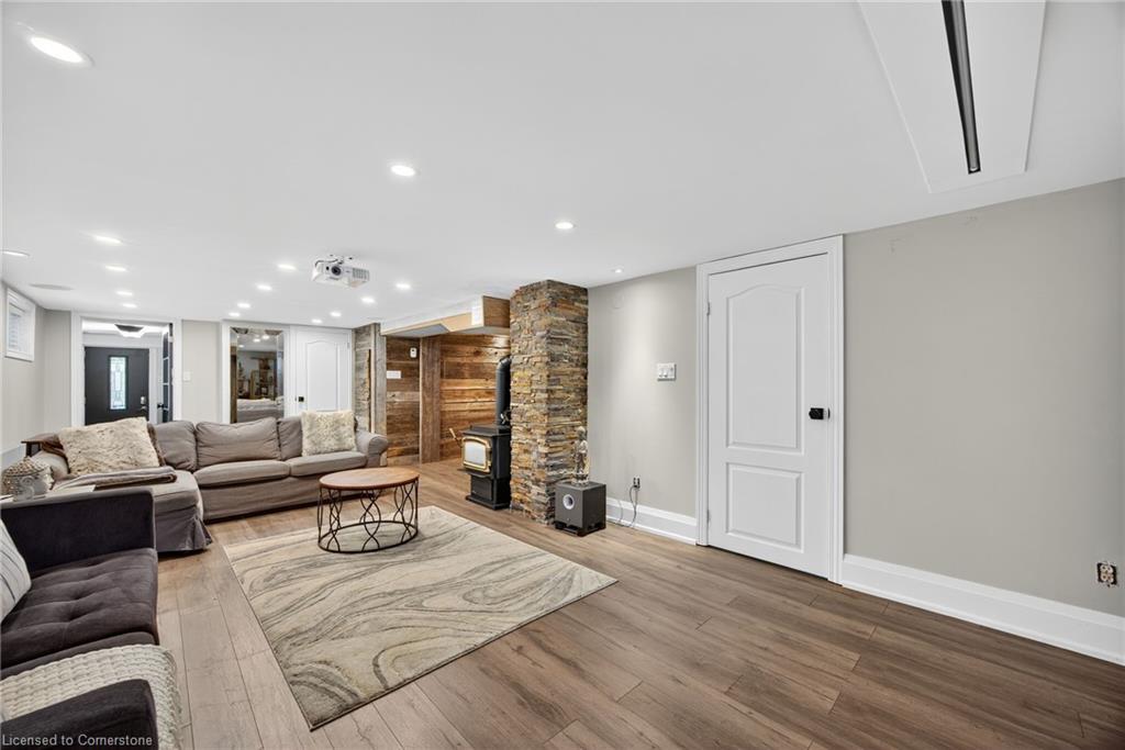 108 Owen Street, Barrie, ON - Indoor With Fireplace