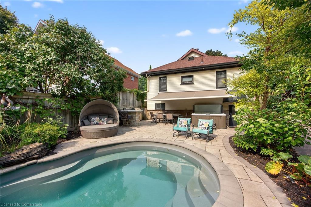 108 Owen Street, Barrie, ON - Outdoor With In Ground Pool