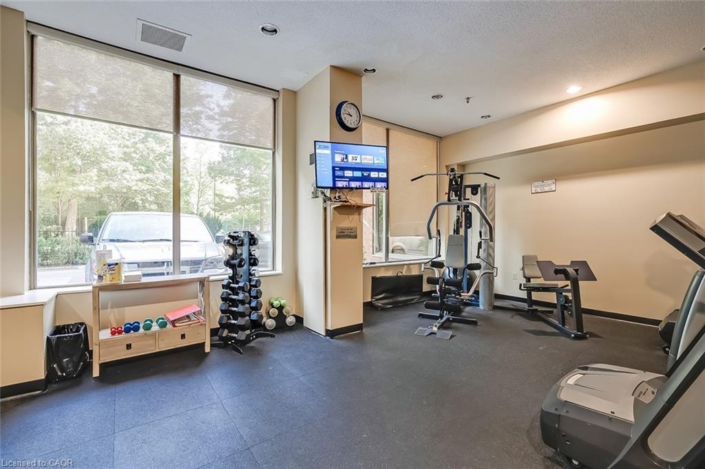 Ph105-1271 Walden Circle, Mississauga, ON - Indoor Photo Showing Gym Room